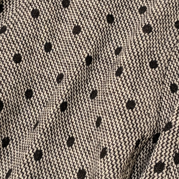 Contempo Casuals Gray Knit Polka Dot Tunic #337 - Picture 7 of 7